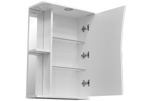 Зеркало-шкаф Stella Polar Винчи 50 R с подсветкой белый - 3