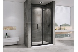 Душевая дверь Abber Sonnenstrand 100 черный, матовый (AG07100B) - 2