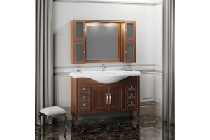 Тумба для комплекта Opadiris Мираж 120 светлый орех - 2