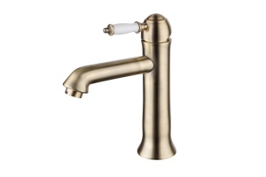 Смеситель Lemark Villa LM4837B для умывальника средний, монол., с донным клапаном клик-клак, бронза