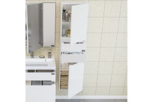 Шкаф-пенал СанТа Лондон 40 подвесной - 2