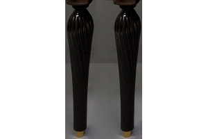 Ножки для тумбы Boheme Armadi Art Vallessi Avangarde Spirale 45 черный - 2