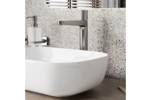 Смеситель для раковины WasserKRAFT Tauber сталь матовый - 2