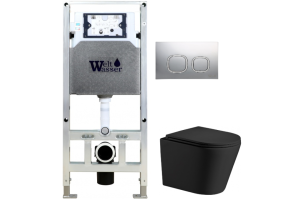 Комплект Weltwasser AMBERG 506 ST + SALZBACH 004 MT-BL + AMBERG RD-MT CR (10000006933)