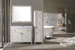 Комплект мебели для ванной Монте 100 Благородный Бежевый - 2