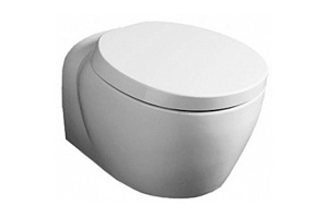 Унитаз подвесной Simas Bohemien с крышкой, белый (BO18)