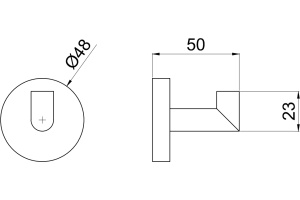 Крючок Allen Brau Priority 6.31001-00 хром - 2