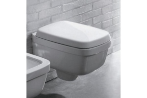 Унитаз подвесной Simas Evolution с крышкой, белый (EVO18) - 2