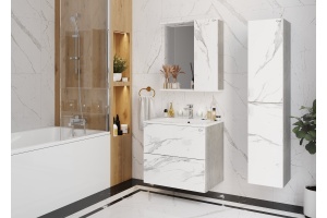 Комплект мебели Onika Марбл 65 мрамор/камень бетонный (106548) - 2