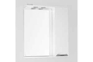 Зеркало-шкаф Style Line Жасмин 70/С белый