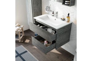 Тумба с раковиной STWORKI Карлстад 75 дуб рошелье - 3