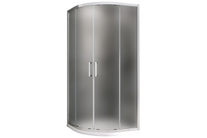 Душевой уголок ABBER Schwarzer Diamant 80х80 хром (AG01080M)