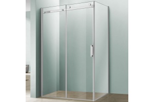 Душевой уголок Vincea Como 140х100 хром стекло прозрачное