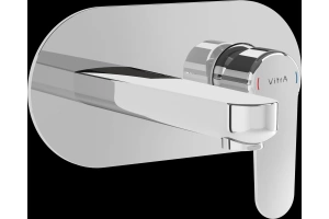 Смеситель для раковины VitrA Root Round хром