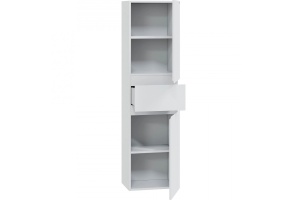 Шкаф-пенал Санта Марс 40 белый - 2