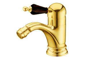 Смеситель для биде Boheme Tradizionale Nero золото (256)