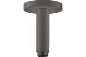 Кронштейн для верхнего душа Hansgrohe S шлифованный черный хром