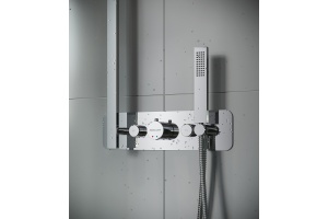 Душевая стойка Excellent Rain Krotos хром - 2