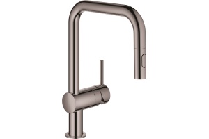 Смеситель Grohe Minta 32322A02 для кухонной мойки, темный графит
