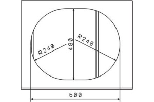 Мойка кухонная Florentina Родос 620 бежевый - 3