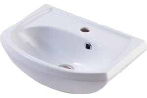 Тумба с раковиной Misty Уют 45 белая глянцевая - 3