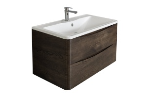 Тумба под раковину BelBagno Acqua 80 темное дерево - 2