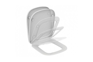 Крышка-сиденье для унитаза Ideal Standard Esedra с микролифтом белый - 2
