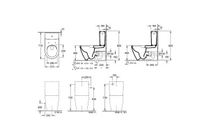 Бачок для унитаза Villeroy&Boch Subway 2.0 белый - 2
