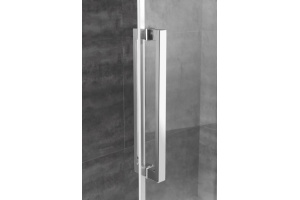 Душевая дверь Cezares Lux soft 132 см (LUX-SOFT-W-BF-1-130-C-Cr-IV) - 3