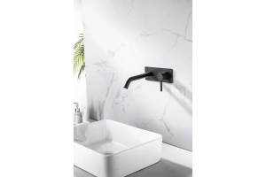 Смеситель для раковины Allen Brau Priority черный матовый - 3