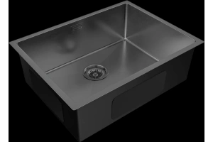 Мойка кухонная Paulmark Next 58 темный хром - 2