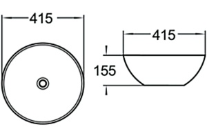 Рукомойник SantiLine SL-1039 - 2
