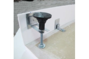 Поддон для душа Good Door Пента 100x100 с ножками и экраном - 3