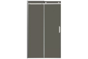 Душевая дверь Vincea Como 120 черная стекло тонированное