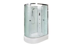 Душевая кабина Deto ЕМ 120х80 с гидромассажем, без крыши (EM2712RNGM) - 2