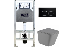 Комплект Weltwasser AMBERG 506 ST + GELBACH 004 MT-GR + AMBERG RD-BL (10000006871)