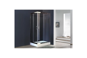 Душевой уголок Royal Bath 100х80 хром стекло прозрачное