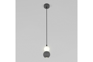 Подвесная люстра Eurosvet Polar 50250/1 LED серый