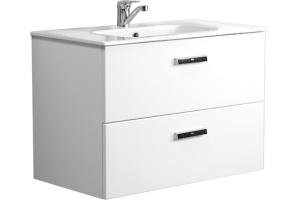 Тумба для комплекта Roca Victoria Nord 80 белая - 3