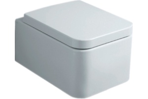 Унитаз подвесной Simas Flow с крышкой, белый (FL63)