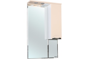 Зеркало-шкаф Bellezza Альфа 55 R бежевый