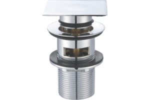 Донный клапан для раковины BelBagno хром 