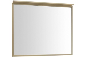 Зеркало Allen Brau Priority 100 с подсветкой латунь матовый - 3