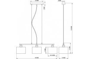 Подвесной светильник Moderli Room V2731-3P - 3