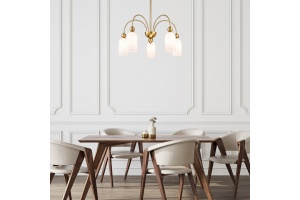 Люстра на штанге Escada Ode 686/5PL Copper - 2