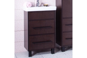 Тумба с раковиной Бриклаер Чили 55 венге С