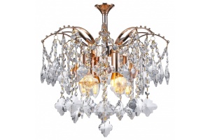 Подвесная люстра Natali Kovaltseva Morgana MORGANA 81426/4C GOLD