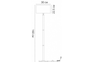 Торшер Arte Lamp Robert A5029PN-1SS - 2