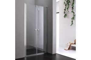 Душевая дверь Cezares Elena 180 хром стекло прозрачное