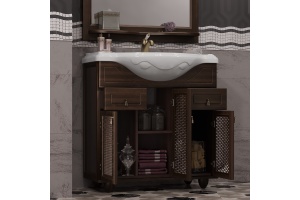 Тумба для комплекта Opadiris Тибет 85 с декоративной решеткой, нагал - 2